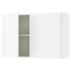 IKEA KNOXHULT(806.039.78) Настінна шафа з дверима, біла рамка