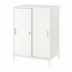 IKEA TROTTEN(604.747.60) шафа з розсувними дверима, білий