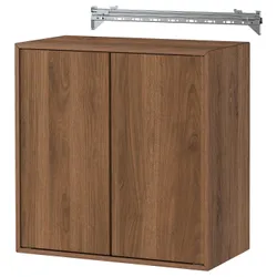 IKEA EKET(495.811.82) 2 двері, що висить шафа, горіх