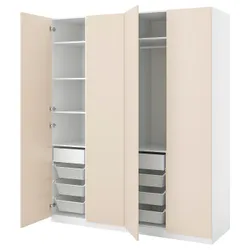 IKEA PAX / REINSVOLL(294.181.92) комбінований гардероб, сіро-бежевий