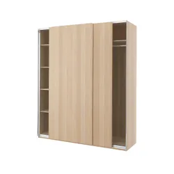 IKEA PAX / HASVIK(294.899.38) гардероб, ефект білого мореного дуба/білого мореного дуба