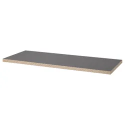 IKEA LAGKAPTEN(505.961.87) стільниця, темно -сірий/імітаційний деревина