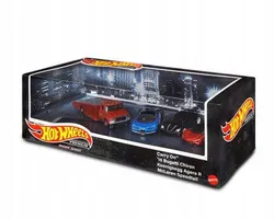 Набір із 4 машинок HCR54 з гри Hot Wheels Діорама
