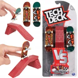 НАБІР СКЕЙТБОРДУ TECH DECK З OBSTACLE 2 PACK VS SERIES ШОКОЛАДНИЙ ПОдрібнювач