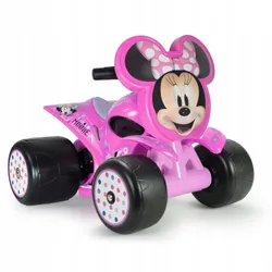 Injusa Quad Minnie Mouse 6V акумулятор рожевий електричний Ride On Ride до 25 кг