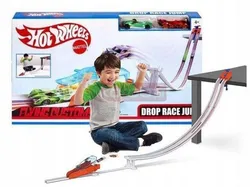 Набір для трюків Hot Wheels: траса з пусковою установкою + 2 машинки GJL15