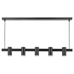 IKEA KRANSALG(005.399.72) підвісний світильник/5 ламп, чорний
