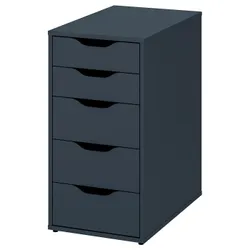 IKEA ALEX(005.904.75) комод, Чорний