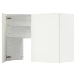 IKEA METOD(595.073.04) шафа з витяжкою та полицею/дверями, білий/Vallstena білий