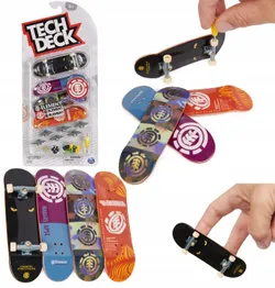 НАБІР ДЛЯ СКЕЙТБОРДУ FINGERBOARD 4 шт. ДЛЯ ЗБИРАННЯ ЕЛЕМЕНТУ + АКСЕСУАРИ TECH DECK