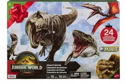АДВЕНТ-КАЛЕНДАР «СВІТ ЮРСЬКОГО ПЕРІОДУ» ВІДРОДЖЕННЯ 2025, фігурки динозаврів JGB67