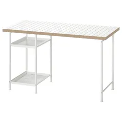 IKEA LAGKAPTEN / SPÄND(295.636.12) робочий стіл, білий/антрацит
