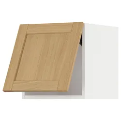 IKEA METOD(295.093.66) горизонтальна настінна шафа, білий/Дуб Форсбака