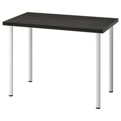 IKEA LINNMON / ADILS(294.163.67) стіл, Czarnybrąz/білий
