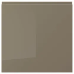 IKEA VOXTORP(505.817.65) дверима, Темно -сірий коричневий блиск