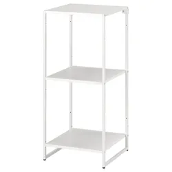 IKEA JOSTEIN(394.369.25) стелаж, вхід/вихід/білий метал