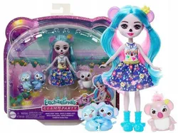 Лялька ENCHANTIMALS KOALA FAMILY DOLL + 3 плюшевих ведмедики HNT61