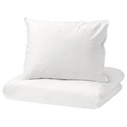 IKEA ÄNGSLILJA (903.185.46) підодіяльник і 2 наволочки, білий