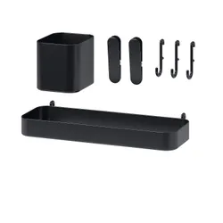 IKEA SKÅDIS(605.864.18) 7-елементні аксесуари, чорний