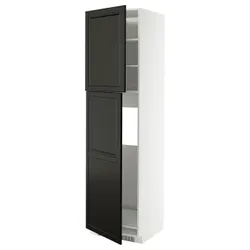 IKEA METOD(895.787.57) sza woś ży з 2 каменями, Biały/Bodbyn Black