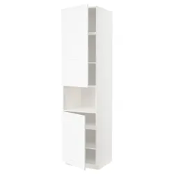 IKEA METOD (794.735.48) шоста висока мікро 2д / пол, Enköping білий / ефект білого дерева