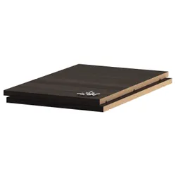 IKEA UTRUSTA (602.056.21) полиця, ефект чорного дерева