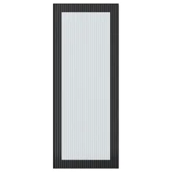 IKEA HEJSTA(605.266.36) скляні двері, антрацит/скло з малюнком