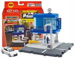 Ігровий набір "Поліцейська дільниця" Matchbox поліція + машина HRY44