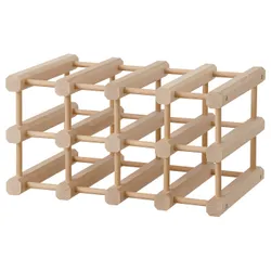 IKEA MAGNETISK(505.141.15) стелаж на 12 пляшок, тверда деревина