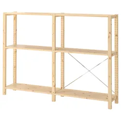 IKEA IVAR(994.039.36) 2 секції/полиці, сосна