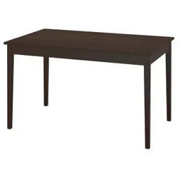 IKEA NÄSINGE(705.874.98) Складна таблиця, темно -коричневий пофарбований/букове шпона