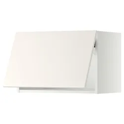IKEA METOD(993.944.42) горизонтальна шафа з кнопкою відкриття, білий / Veddinge білий