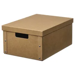 IKEA GÄRDESGÅRD(705.969.35) контейнер з кришкою, природний