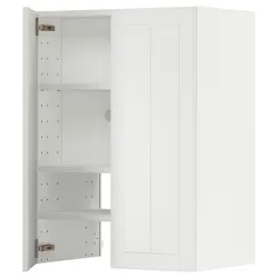 IKEA METOD(395.045.42) шафа з витяжкою та полицею/дверями, білий/Stensund білий
