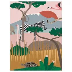 IKEA SANDLÖPARE(906.019.07) Плакат, на савані