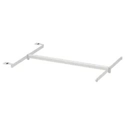 IKEA HJÄLPA(894.288.19) штанга + 2 штанги + 1 комплект фурнітури, регульований/білий