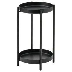 IKEA OLIVBLAD Підставка для горщиків, для дому / для вулиці, чорна (104.866.52)
