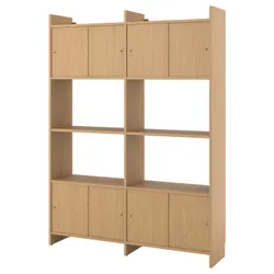 IKEA LÅDMAKARE(295.646.78) поєднання з розсувними дверима, з 2 полицями/імітом. дуб
