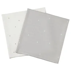IKEA LEN Муслиновое рушник в горошок / Місяць (904.892.08)
