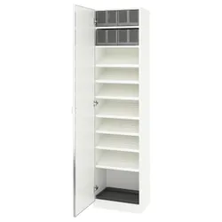 IKEA PAX / ÅHEIM(595.903.36) Комбінація гардеробу, біле/дзеркало