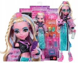 ЛЯЛЬКА MONSTER HIGH ЛАГУНА СИНЯ + ВІДОМИЙ ПІРАНЬЯ Нептуна JHK33