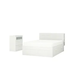 IKEA BRIMNES (494.833.94) меблі для спальні, комплект 2 шт., білий