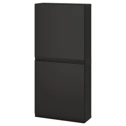 IKEA BESTÅ(395.693.50) Кабінет у дверях SC/2, Антрацит Czarnybrowz/Hammarsmed