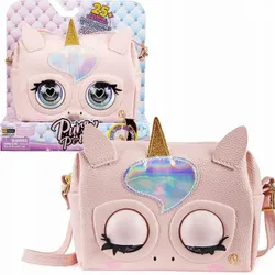 ГАМАНЕЦЬ PETS GLAMICORN ІНТЕРАКТИВНА СУМКА З ОЧИМИ ЄДИНОРОГО ЕКОЗКОЖУ