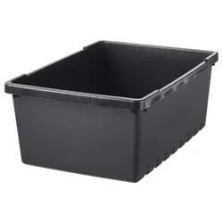 IKEA UPPSNOFSAD (904.407.64) контейнер, чорний