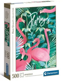 Пазл 500 HQ Фантастичні тварини Фламінго