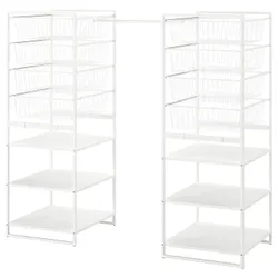 IKEA JONAXEL(593.175.54) комбінований гардероб, білий