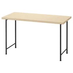 IKEA MITTCIRKEL / SPÄND(195.689.26) стіл, Ефект живого сосни/чорний