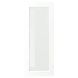 IKEA ENKÖPING (805.057.89) Скляні двері, біла імітація дерева