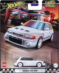 HOT WHEELS ПРЕМІУМ БУЛЬВАР №106 MAZDA 323 GTX TURBO HRT59